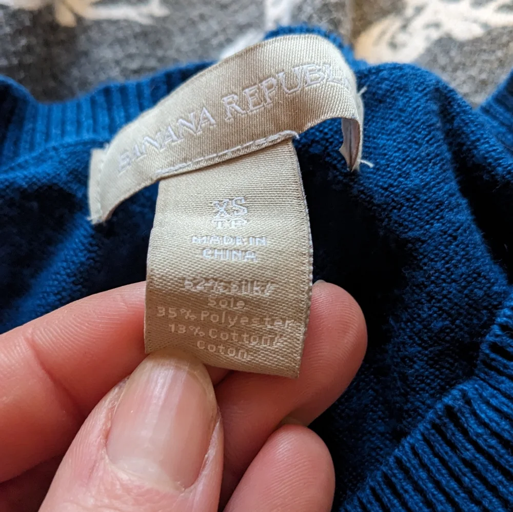 Banana Republic silk blend cardigan - Picture 2 of 5